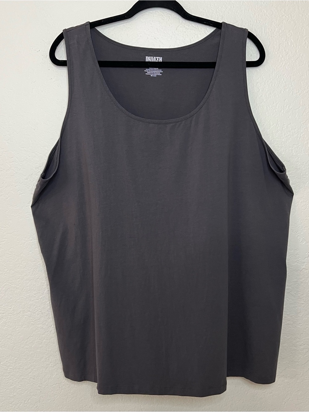 Duluth Trading Gray Tank Top Shell Camisole Women’s Plus Size 2X